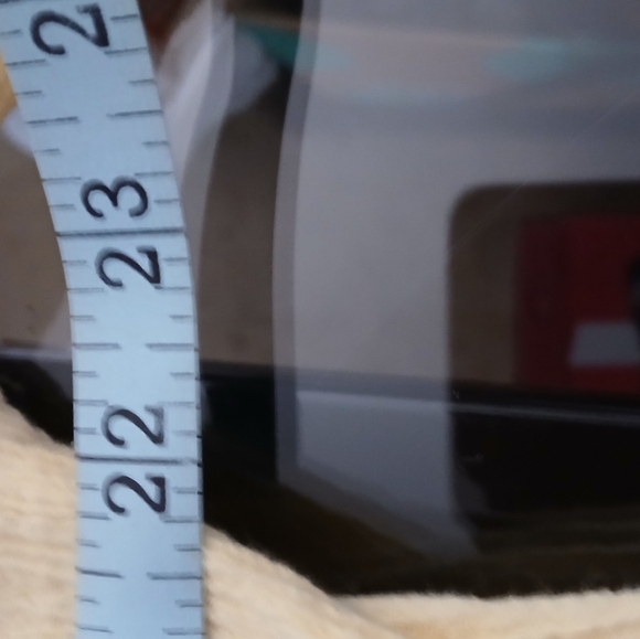 Denim & Co women's 2X butter yellow button down top casual, office wear, spring - Picture 6 of 7